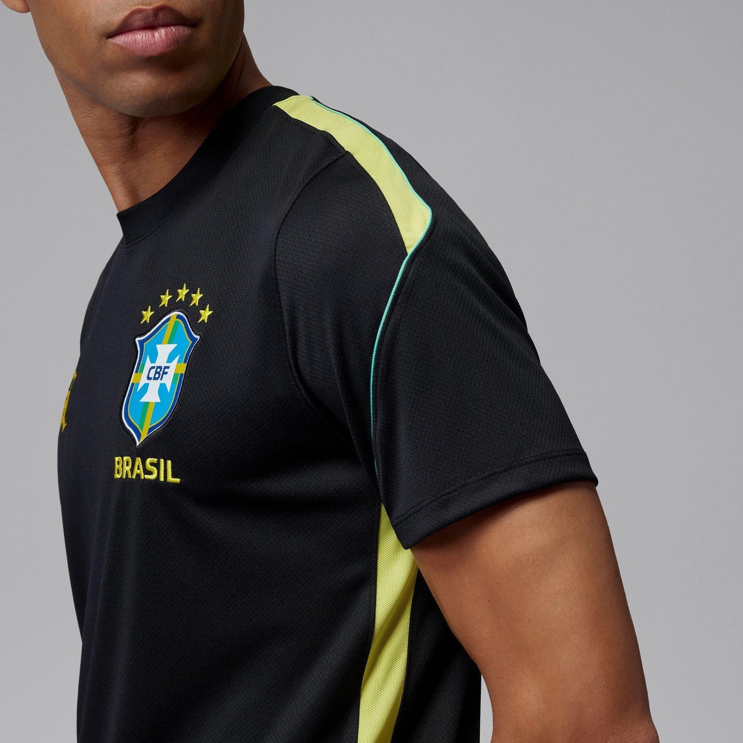 Nike Brazil Strike Mens Jordan Football Shirt