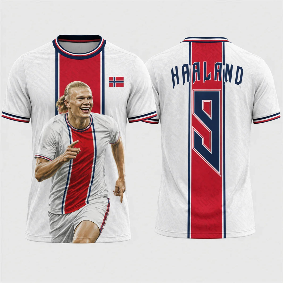 Erling Haaland Youth Football Jersey