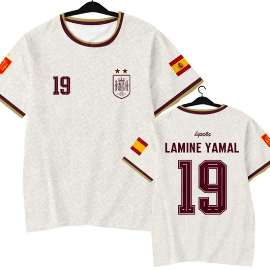 Spanish Team Yamal Football Jersey