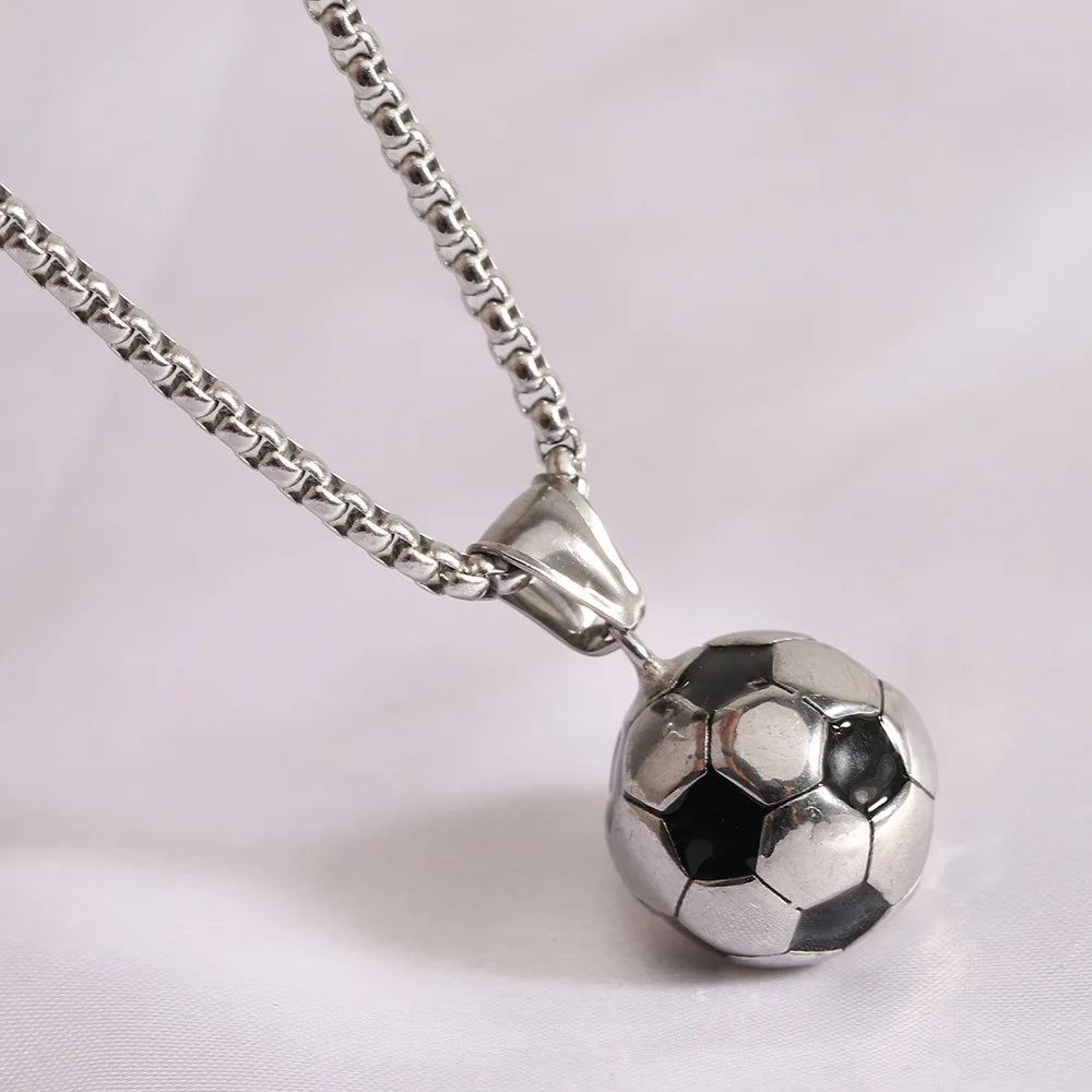 Soccer Ball Necklace