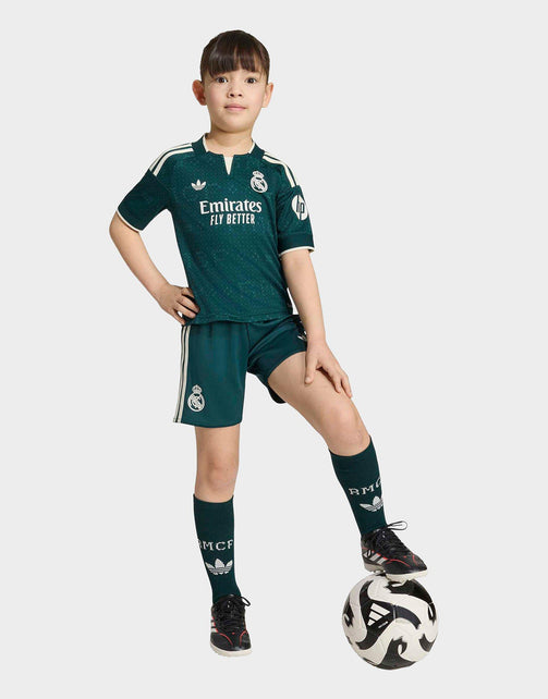 Real Madrid Children's 26/27 Away Mini Kit