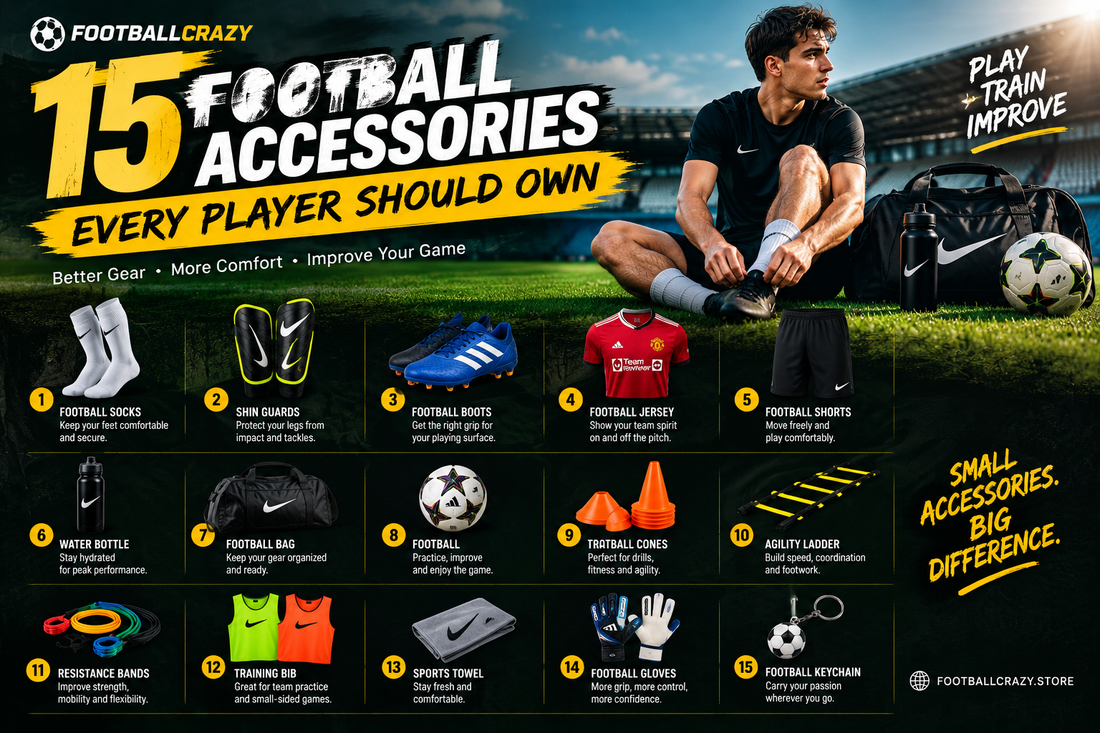 15 Football Accessories Every Player Should Own