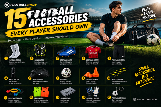 15 Football Accessories Every Player Should Own