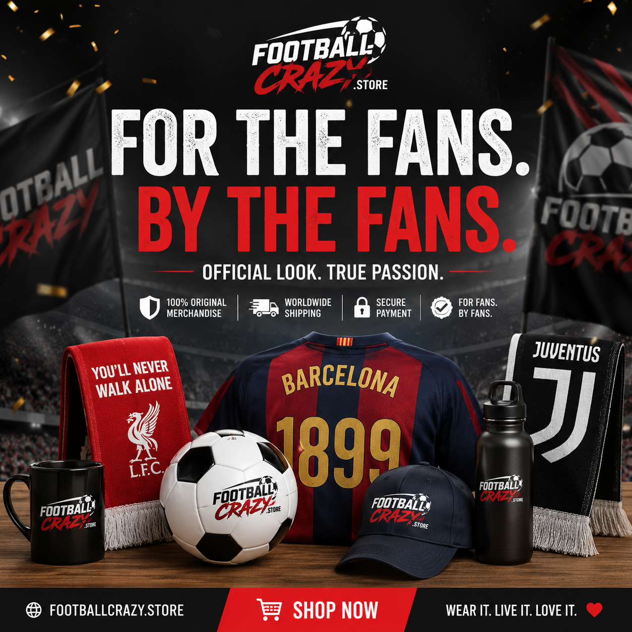 Football Fan Merchandise