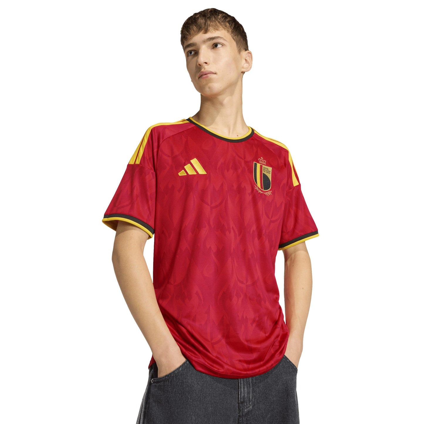 adidas Belgium World Cup 2026 Mens Home Shirt