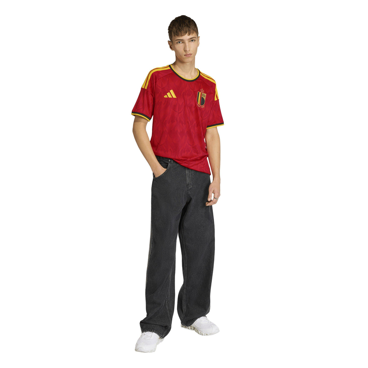 adidas Belgium World Cup 2026 Mens Home Shirt