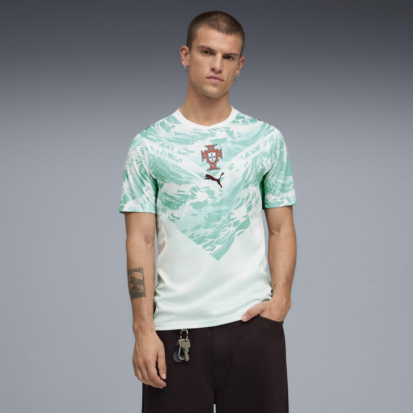 Portugal Football Shirt Puma Portugal World Cup 2026 Mens Away Shirt