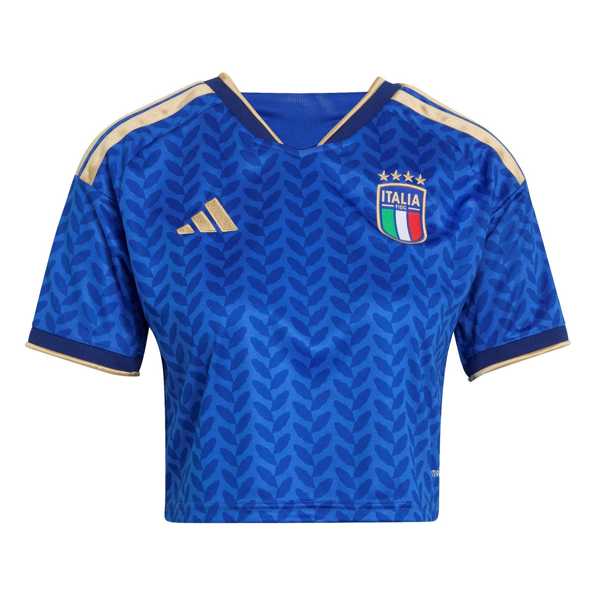 adidas Italy World Cup 2026 Womens Home Cropped Shirt