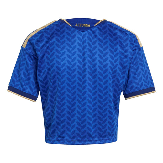 adidas Italy World Cup 2026 Womens Home Cropped Shirt