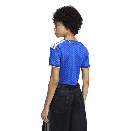 adidas Italy World Cup 2026 Womens Home Cropped Shirt
