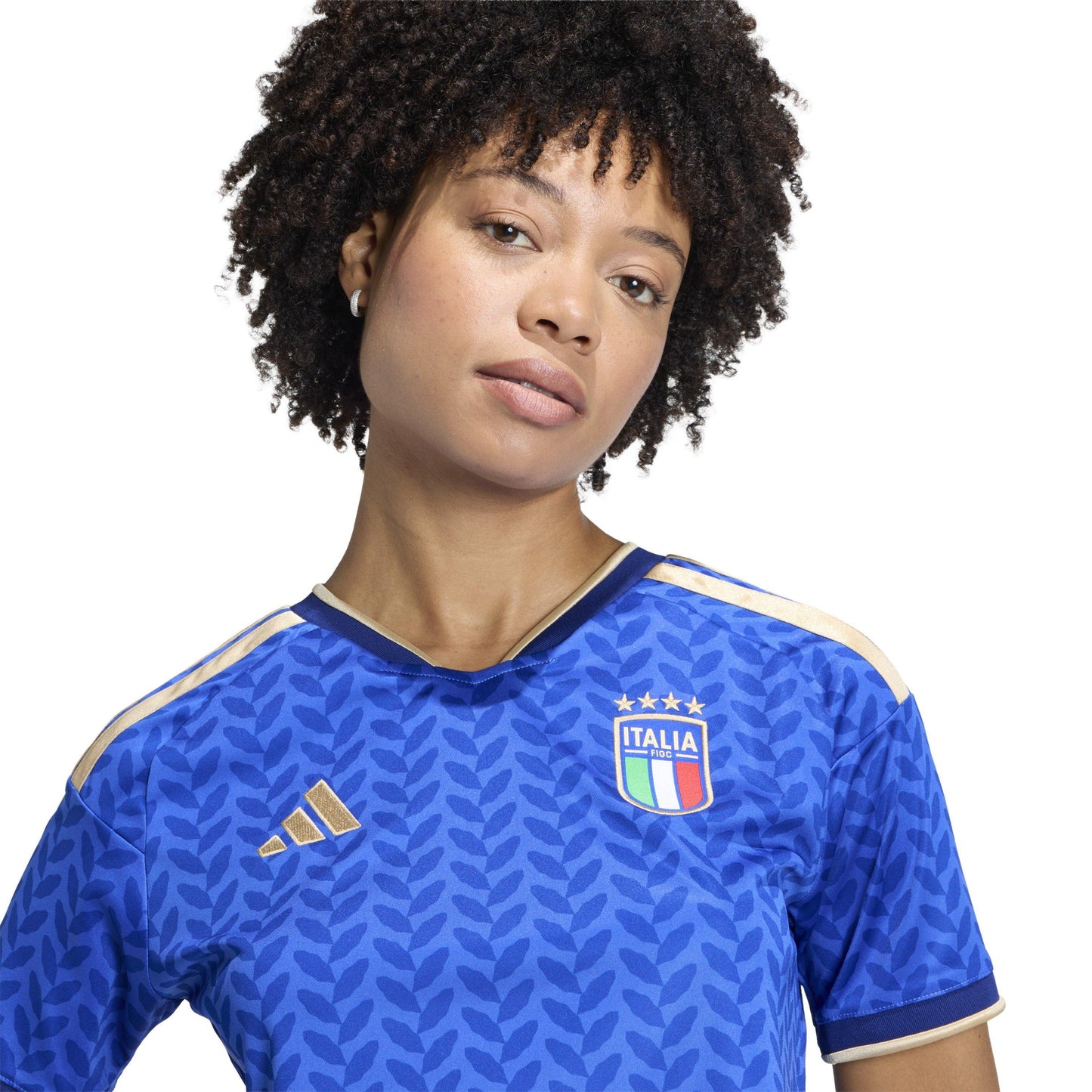 adidas Italy World Cup 2026 Womens Home Cropped Shirt