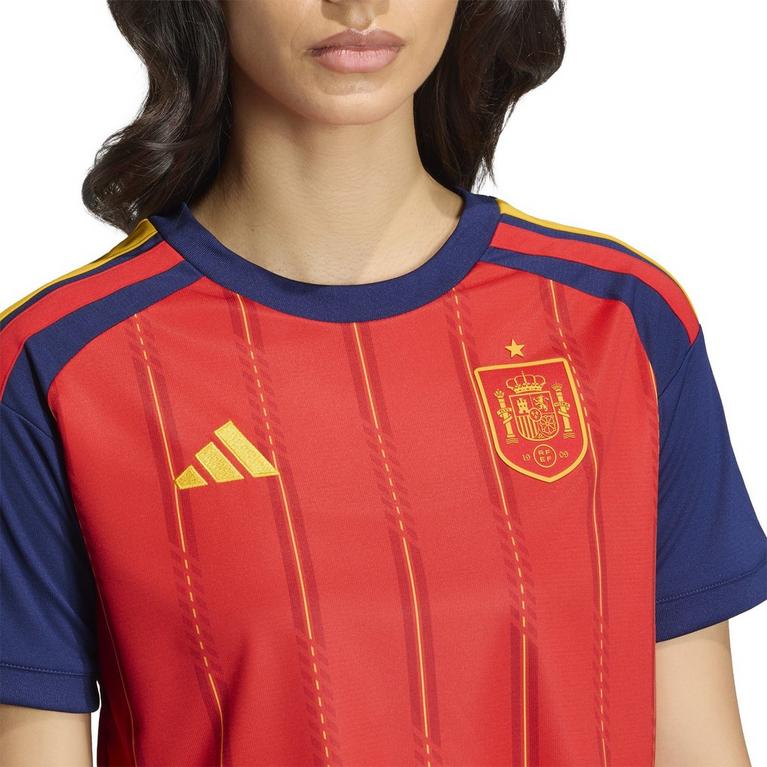 adidas Spain World Cup 2026 Womens Home Cropped Shirt