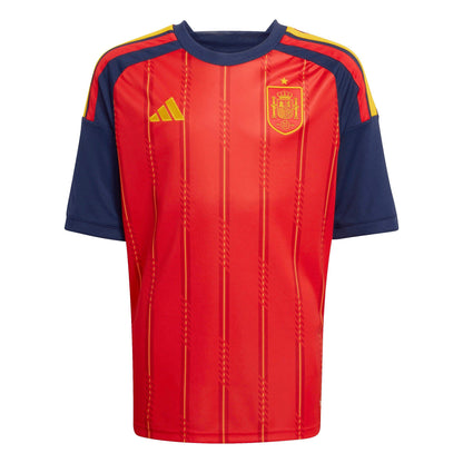 adidas Spain World Cup 2026 Juniors Home Shirt