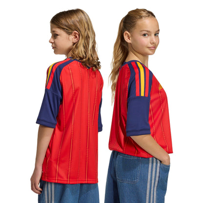 adidas Spain World Cup 2026 Juniors Home Shirt