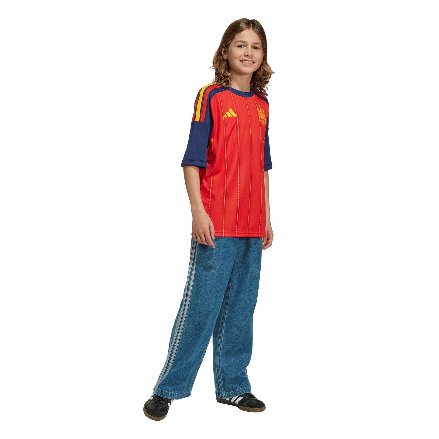 adidas Spain World Cup 2026 Juniors Home Shirt