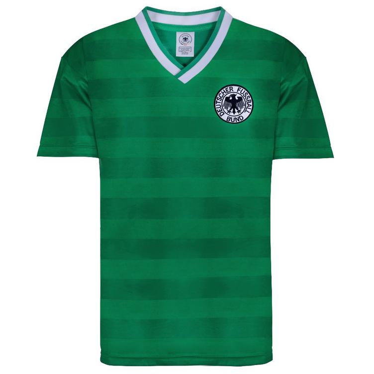 Score Draw West Germany 1984 Away Retro Shirt