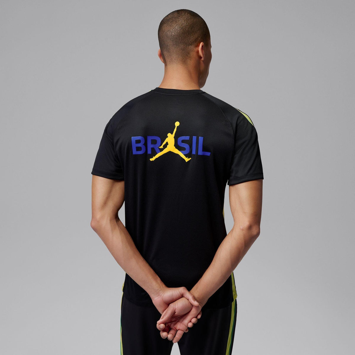 Nike Brazil Strike Mens Jordan Football Shirt