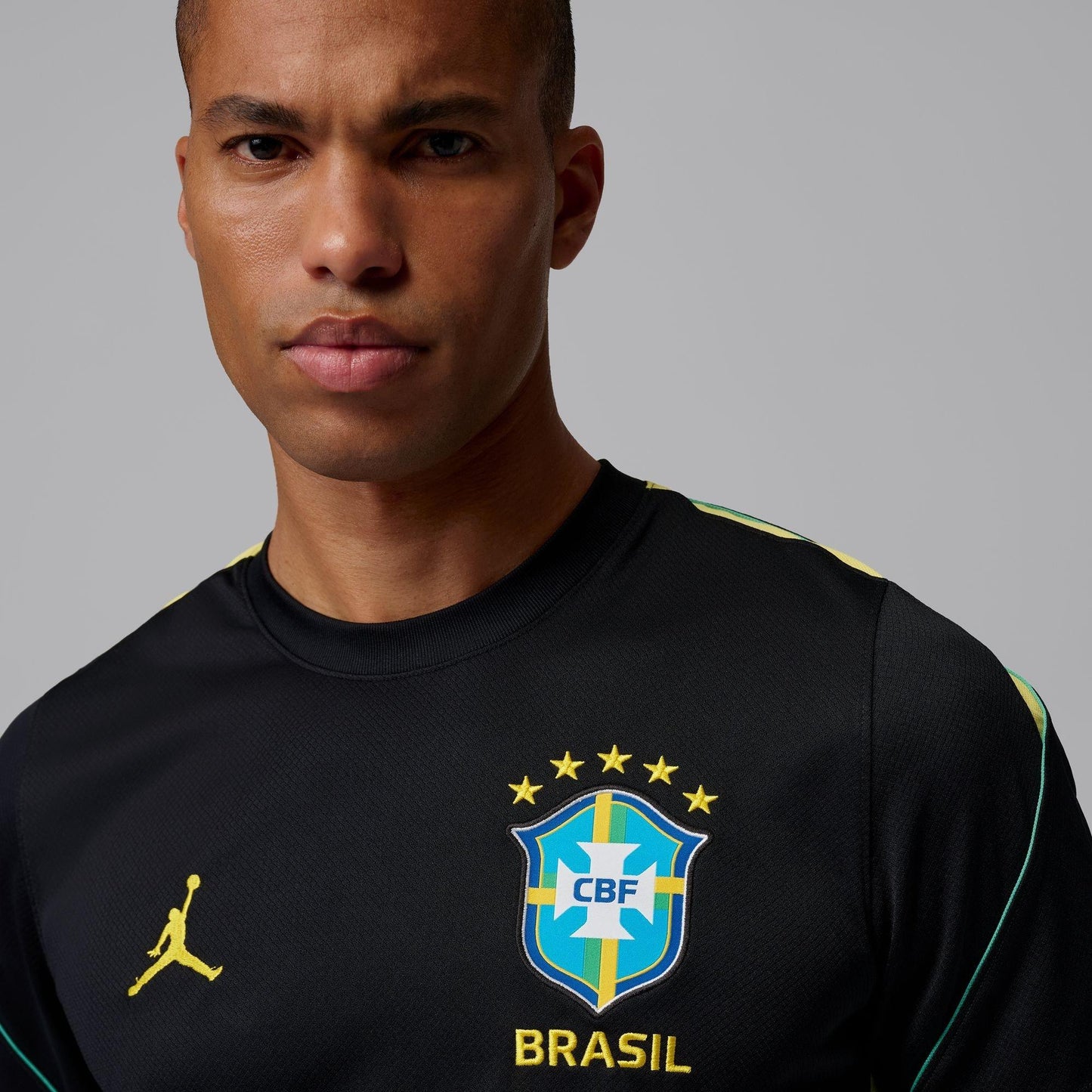 Nike Brazil Strike Mens Jordan Football Shirt