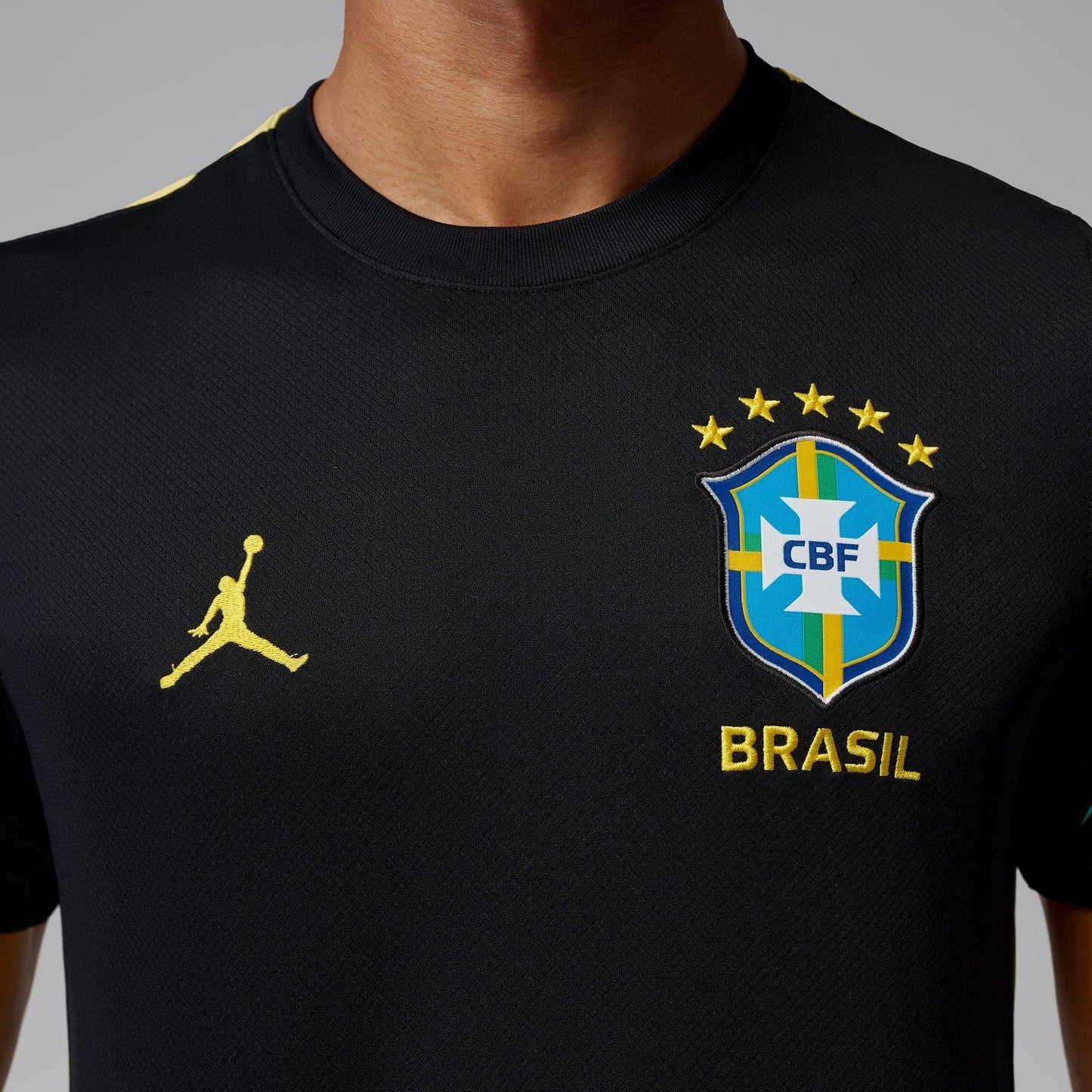 Nike Brazil Strike Mens Jordan Football Shirt