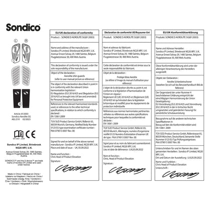 Sondico Aerolite High-Performance Shin Guards