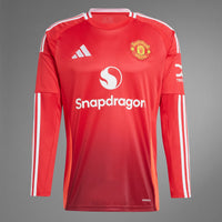 ADIDAS MANCHESTER UNITED 24/25 HOME LONG SLEEVE JERSEY