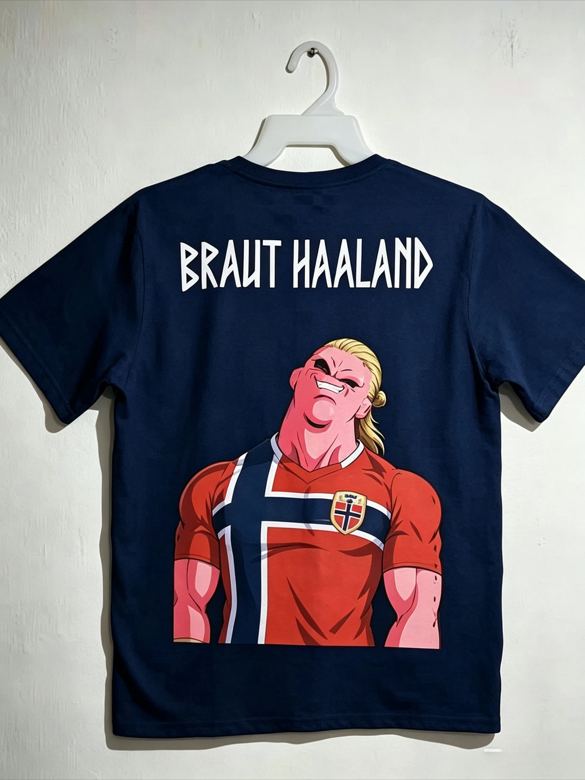 Erling Haaland Cartoon Streetwear Tee
