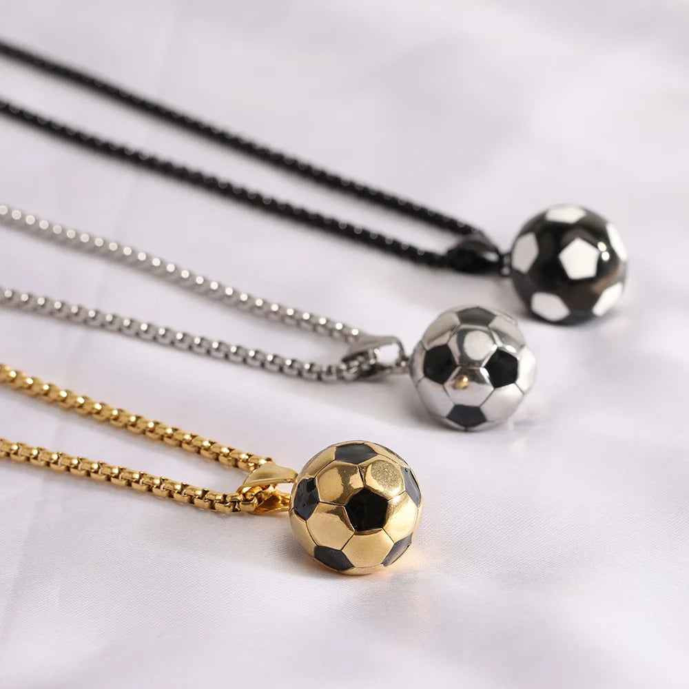 Soccer Ball Necklace