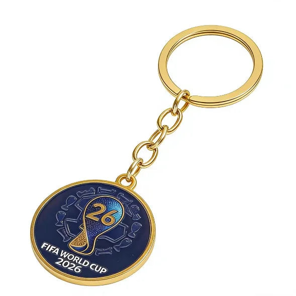 2026 FIFA World Cup Enamel Metal Keychain, UV Printed Soccer Key Ring, Football Fan Souvenir, Car Bag Pendant, Sports Gift - AliExpress 26