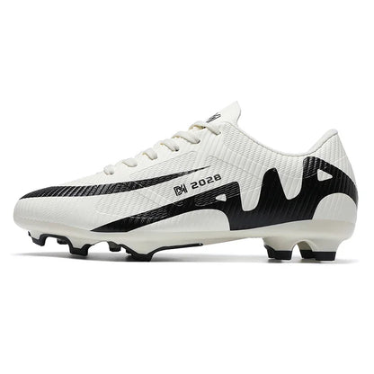 New Men's Football Boots Cleats Non-Slip Sneakers Training  Adult High Quality Soccer Shoes FG Unisex Sneakers Boy Drop Shipping