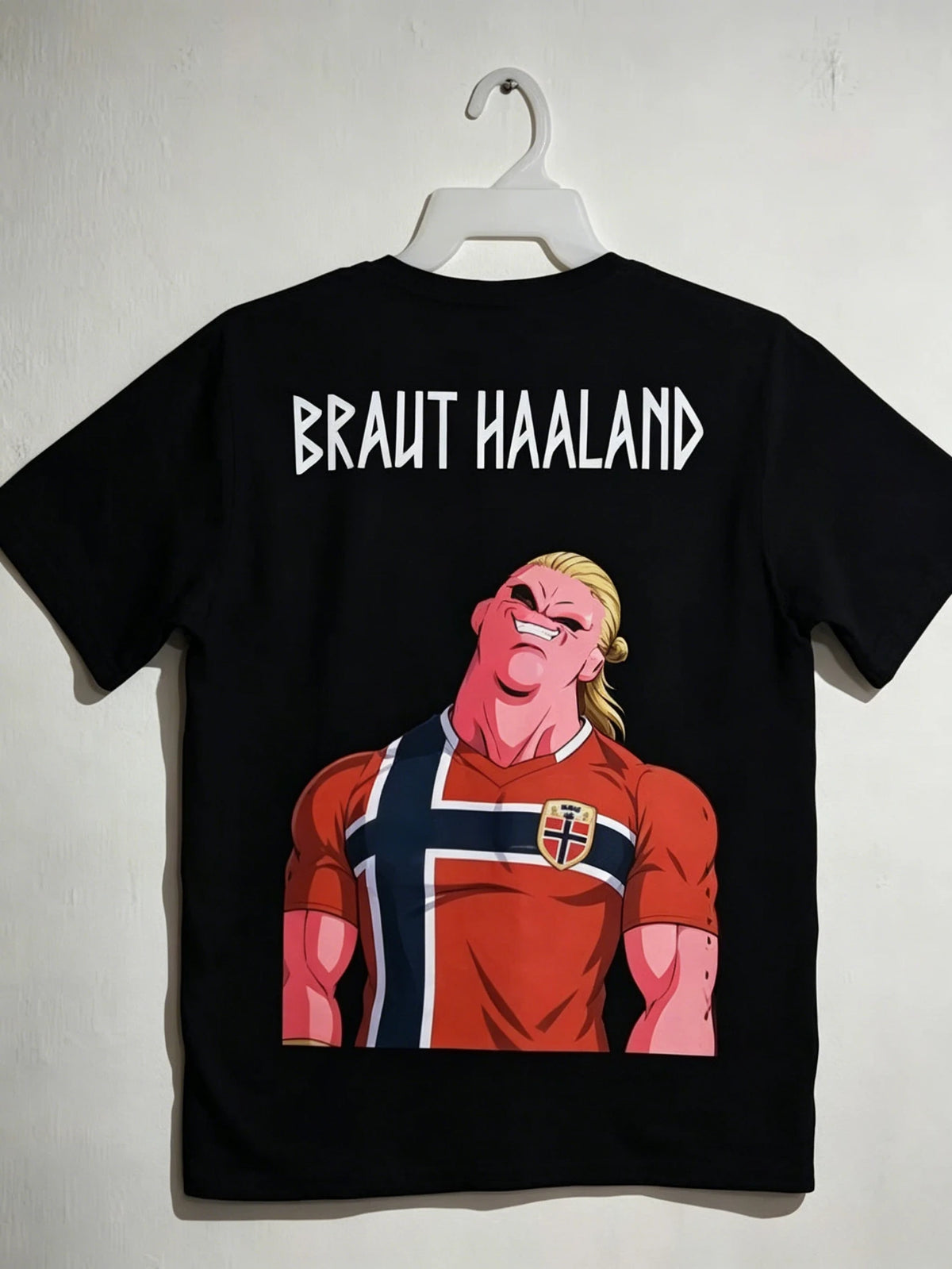 Erling Haaland Cartoon Streetwear Tee