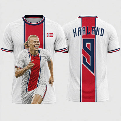 Erling Haaland Youth Football Jersey