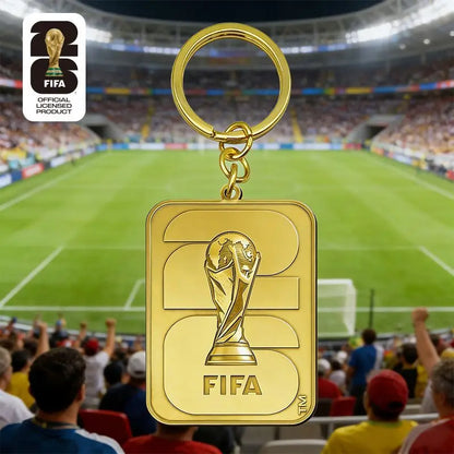 FIFA 2026 World Cup 2D Official Emblem Keychain
