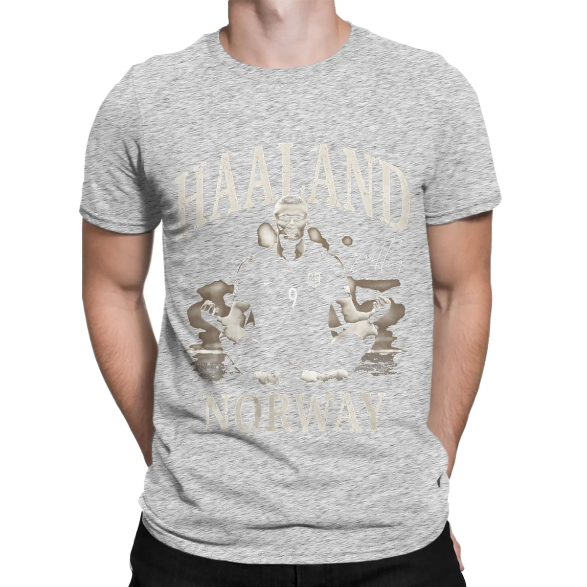 Erling Haaland Soccer Passion Cotton Tee