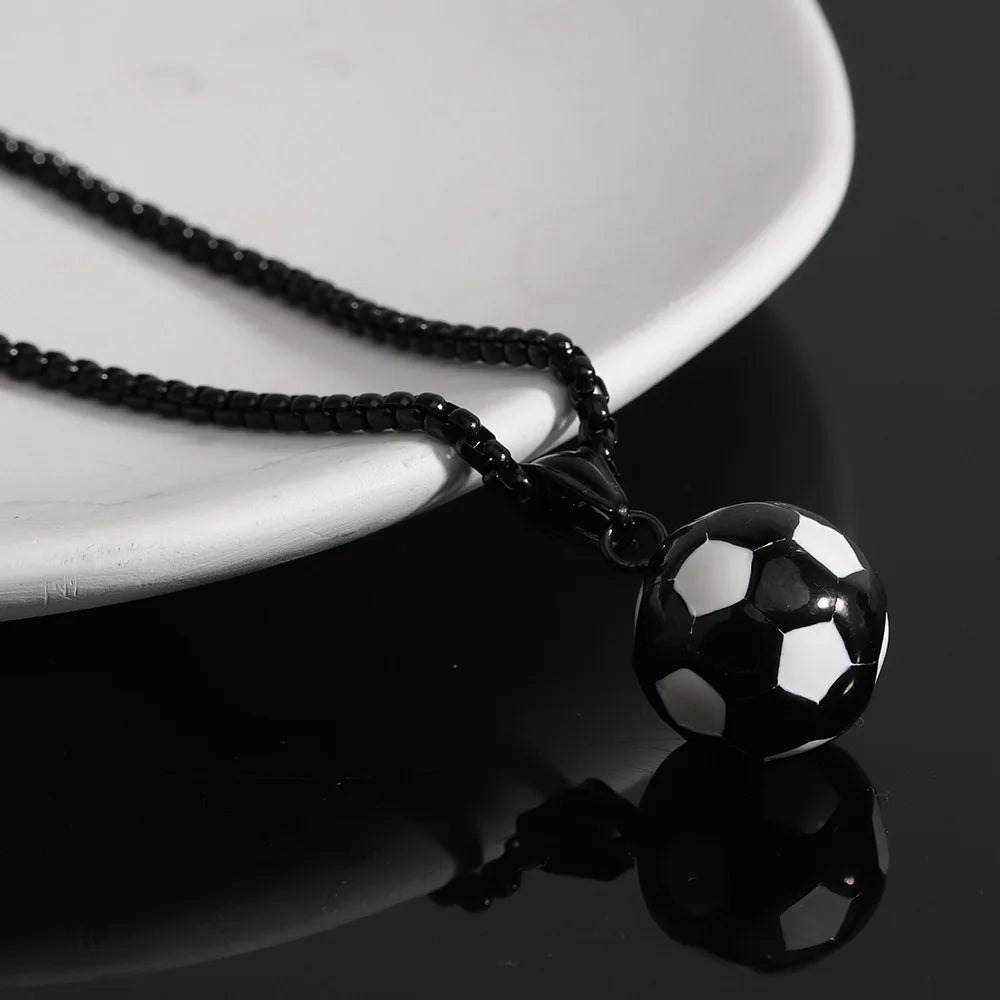 Soccer Ball Necklace