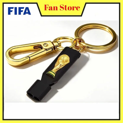 FIFA 2026 World Cup 2.5D Trophy Whistle Keychain