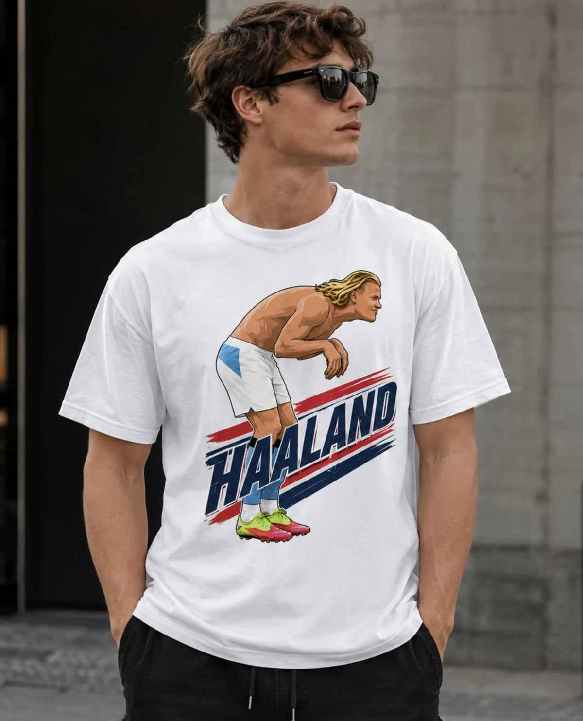 Haaland Football Fan Tee