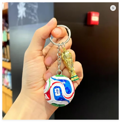 New Fashion Flag Football Keychain Country Soccer Club