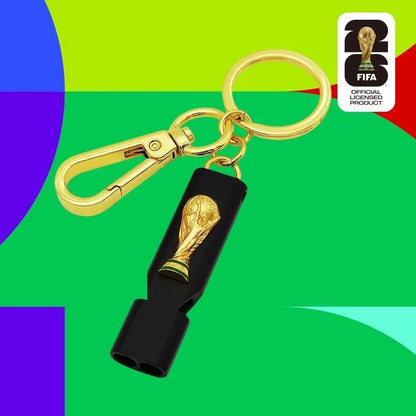 FIFA 2026 World Cup 2.5D Trophy Whistle Keychain