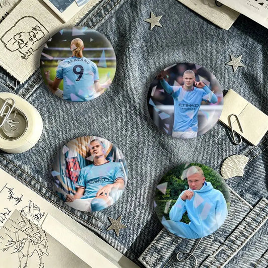 Erling Haaland Fandom Badge Pin