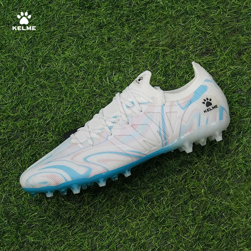 KELME Adult football boots Men's Disease Electric 3.0 Short Spikes Children's MG Professional Match Training Shoes Frisbee Femal