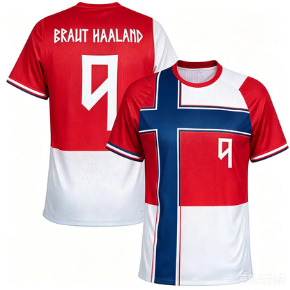 Erling Haaland Norwegian Pride Soccer Jersey