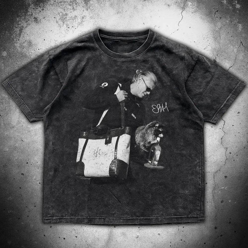 Erling Haaland Raccoon Vintage Meme Shirt