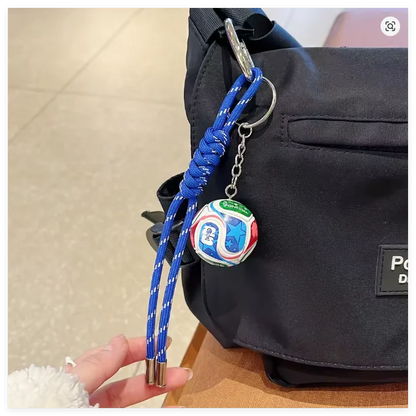 New Fashion Flag Football Keychain Country Soccer Club