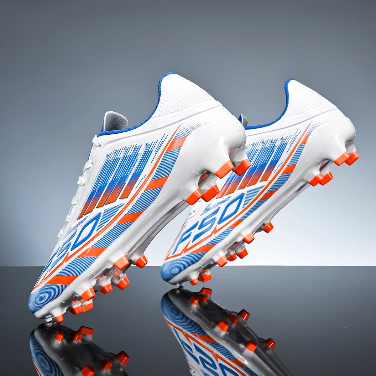 New durable and breathable football shoes with FG/AG studs suitable for all seasons of training and competition