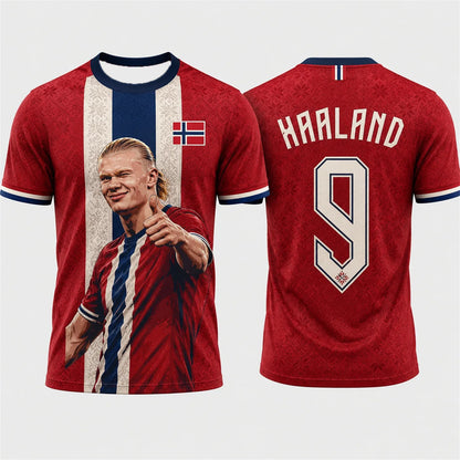 Erling Haaland Youth Football Jersey