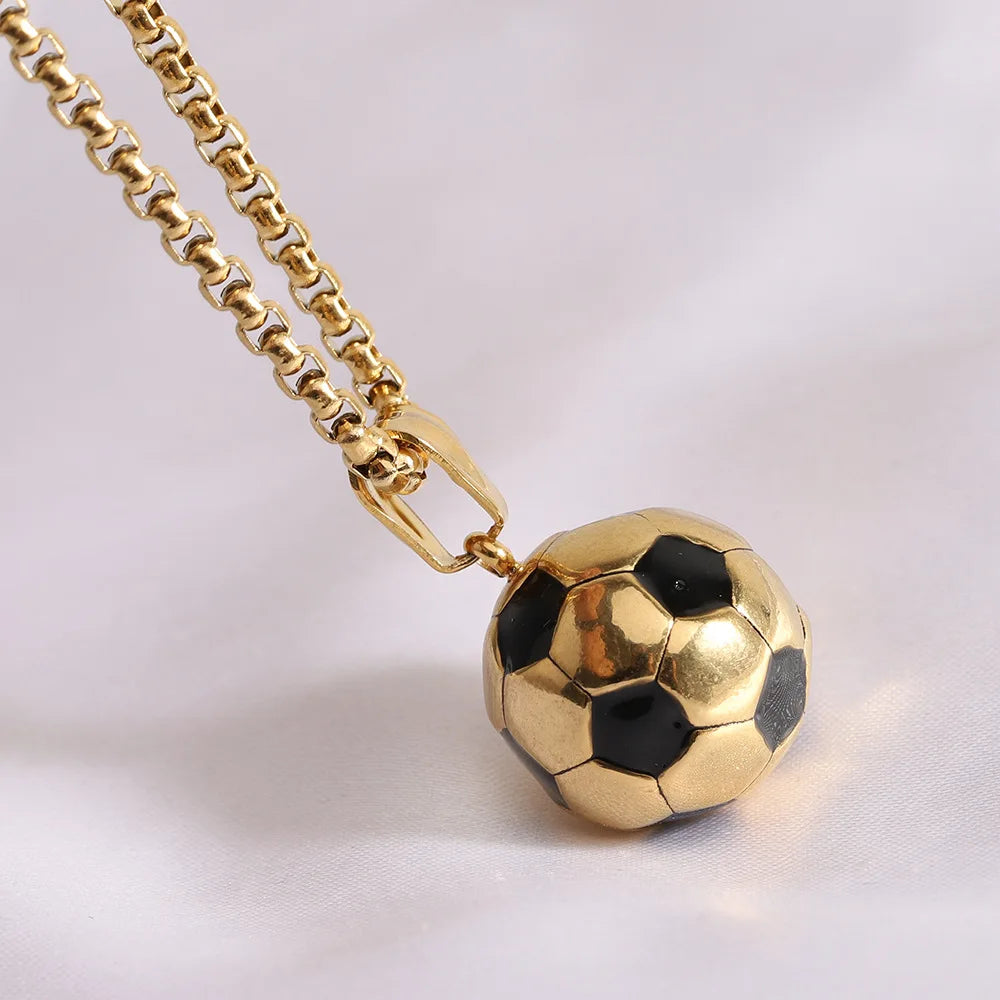 Soccer Ball Necklace