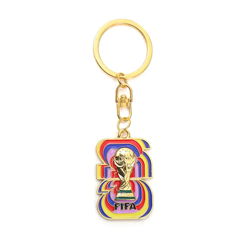 2026 FIFA World Cup Enamel Metal Keychain, UV Printed Soccer Key Ring, Football Fan Souvenir, Car Bag Pendant, Sports Gift - AliExpress 26