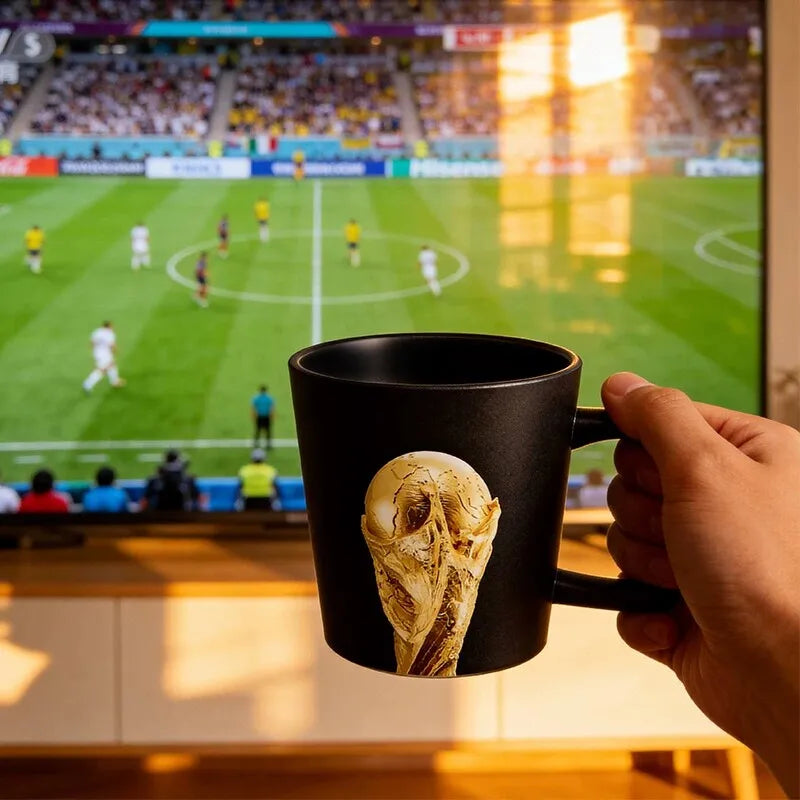 FIFA 2026  World Cup Official Licensed Trophy Mug 390ml Ceramic Coffee Cup