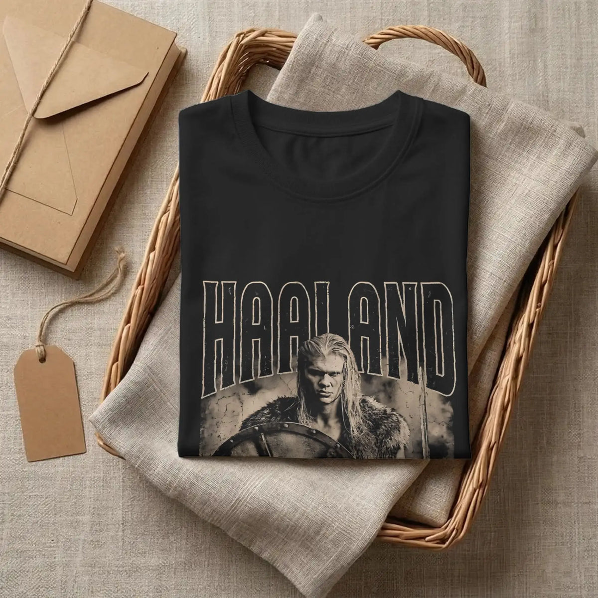 Erling Haaland  Norse Heritage Vintage Viking T-Shirt