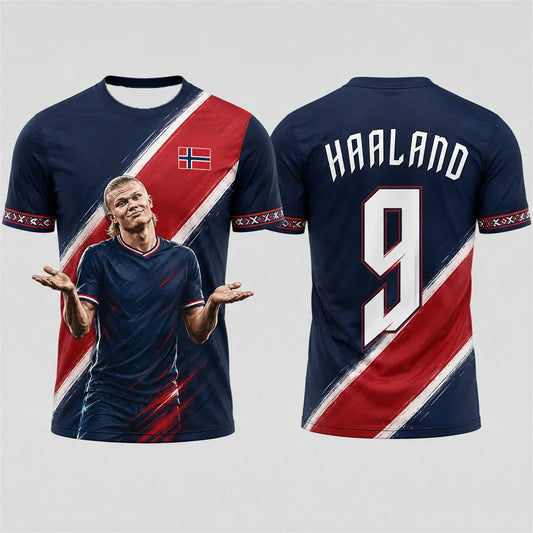 Erling Haaland Youth Football Jersey